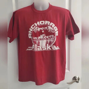 Vintage Jerzees Anchorage Alaska T-Shirt